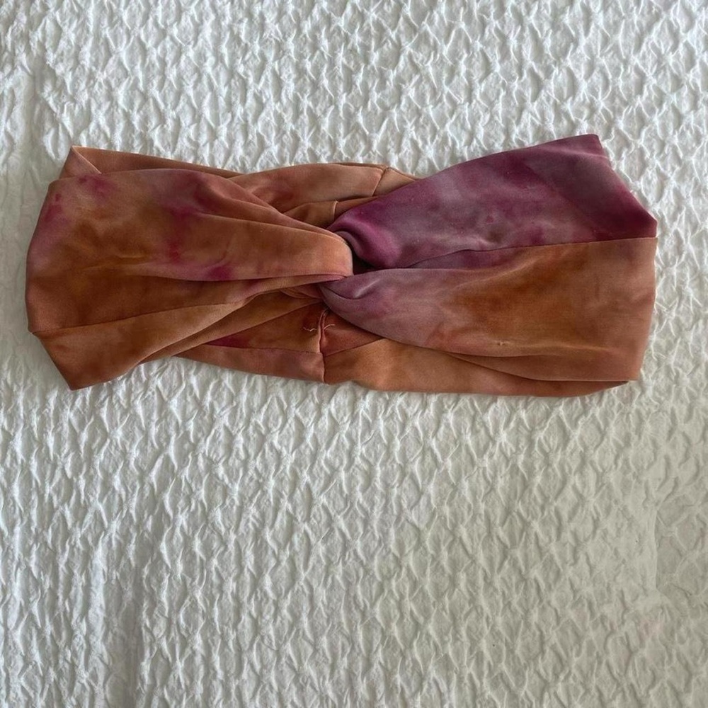 Forever 21 Pink and Orange Hair Wrap